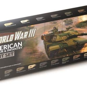 70220-WWIII-American-Armour-and-Infantry-Paint-Set.jpg 70220 WWIII American Armour and Infantry Paint Set