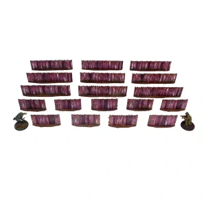 H00241_WW2OstfrontVillageLowFence01.webp Pre-Painted WW2 Ostfront Village Low Fence