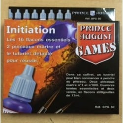 ‘-Kit Initiation Peinture Prince August 16 teintes BPG50
