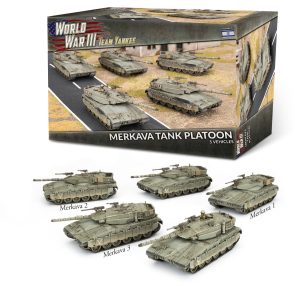 TIBX10_Merkava-Platoon.jpg Israeli Merkava Tank Platoon (WWIII x5 Plastic)