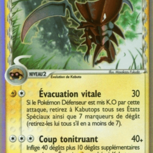 kabutops-holon.png Kabutops reverse 09/110 Fantomes Holon