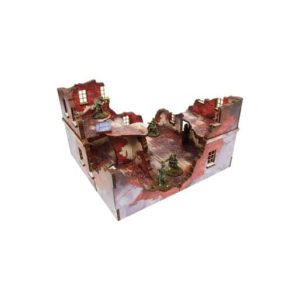 ww2-normandy-townhouse-1-28mm.jpg Pre-painted WWII Normandy Ruined Large House 1